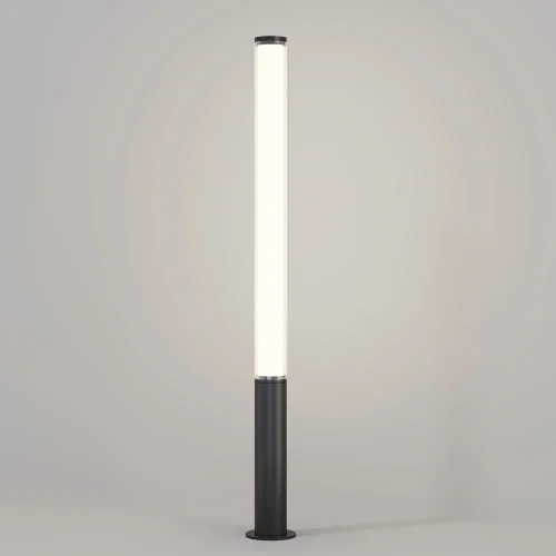 Парковый светильник LED Ster O467FL-L70B3K Maytoni уличный IP чёрный 1 лампа, плафон белый в стиле современный хай-тек LED