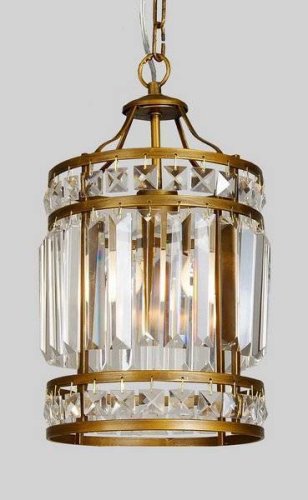 Светильник подвесной Ancient 1085-1P Favourite прозрачный 1 лампа, основание античное бронза в стиле современный 