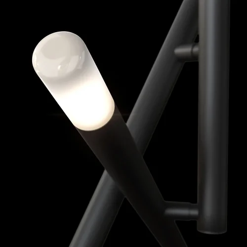 Светильник потолочный Vigo MOD620CL-06B Maytoni чёрный 6 ламп, основание чёрное в стиле хай-тек минимализм  фото 2