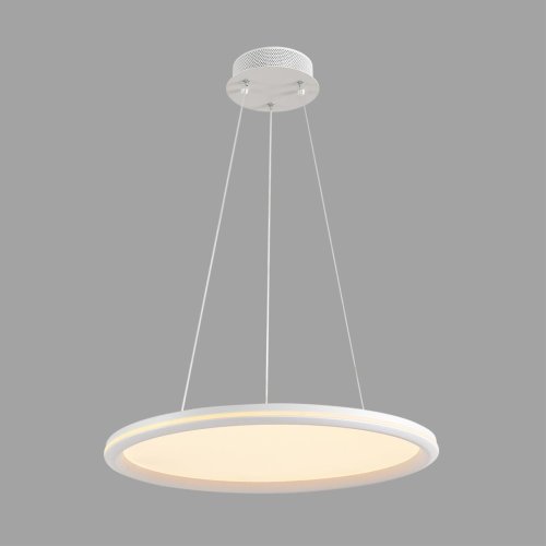 Люстра потолочная LED с пультом Alis Smart 8380/45L Lumion белая на 1 лампу, основание белое в стиле современный хай-тек сири яндекс алиса с пультом фото 7