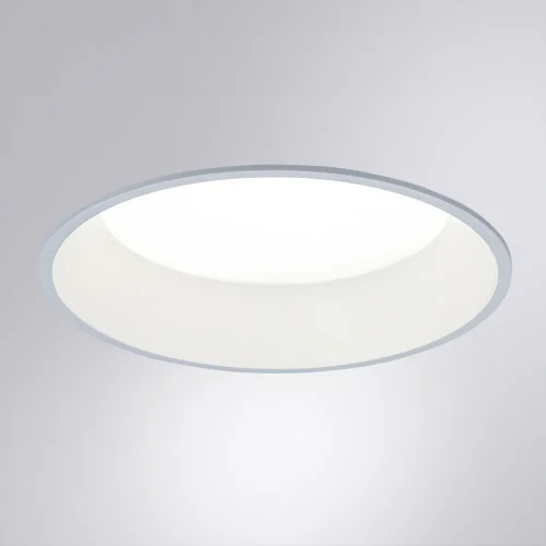 Светильник точечный LED Frame A7995PL-1WH Arte Lamp белый 1 лампа, основание белое в стиле современный круглый фото 3