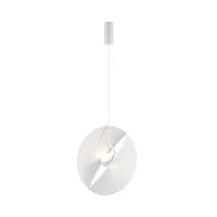 Светильник подвесной LED Reflex MOD154PL-L6W3K Maytoni белый 1 лампа, основание белое в стиле  