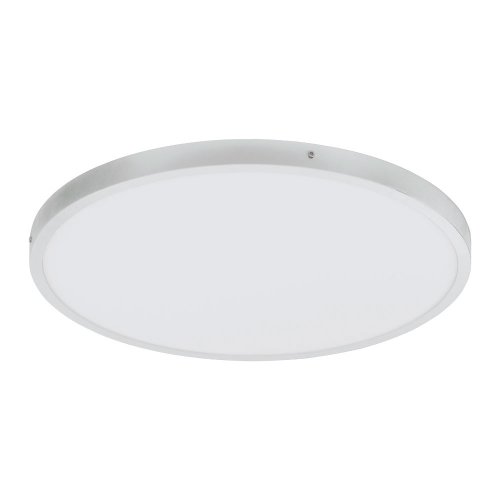 Светильник потолочный LED Fueva 1 97267 Eglo белый 1 лампа, основание серебряное в стиле хай-тек современный 