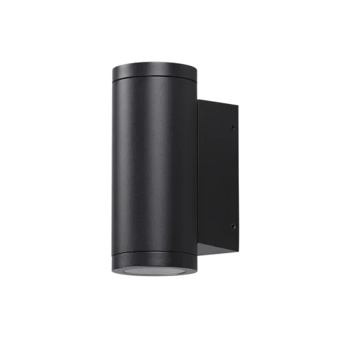 Настенный светильник уличный LED Long 7071/7WL Odeon Light уличный IP65 чёрный на 1 лампу, плафон чёрный в стиле минимализм LED