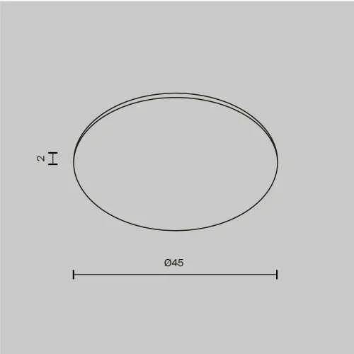 Стекло для пылевлагозащиты IP44 для светильников серии Dip 15Вт Glass001-D45 Maytoni на 1 , основание в стиле фото 5