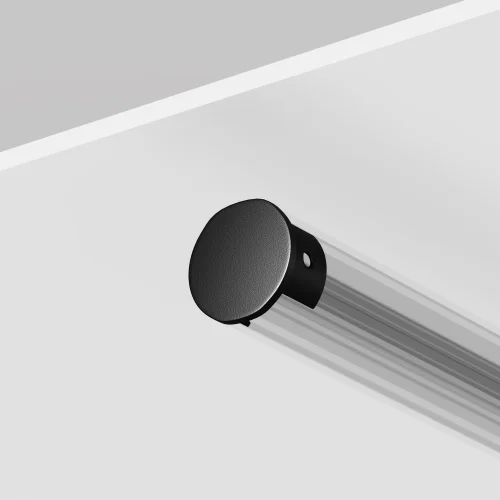 Заглушка для подвесного круглого шинопровода , 2шт. Magnetic track system Levity TRA184EC-R-11B Maytoni чёрный в стиле хай-тек современный для светильников серии Magnetic track system Levity накладной levity магнитная фото 4