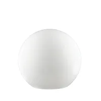 Ландшафтный светильник SOLE PT1 D40 Ideal Lux уличный IP44 белый на 1 лампу, плафон белый в стиле современный E27