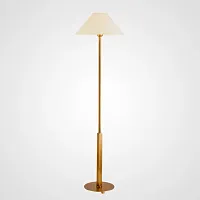 Торшер FAREL 140672-26 ImperiumLoft белый на 1 лампу, основание латунь в стиле современный 