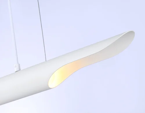 Светильник подвесной TN5155 Ambrella light белый 2 лампы, основание белое в стиле хай-тек современный  фото 6