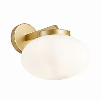 Бра Modica SL1503.201.01 ST-Luce белый 1 лампа, основание золотое в стиле современный 