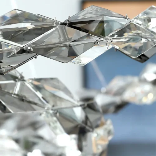 Люстра подвесная JENNIFER ONE D100 220147-23 ImperiumLoft прозрачная на 1 лампу, основание хром в стиле современный минимализм фото 2 Люстра подвесная JENNIFER ONE D100 220147-23 ImperiumLoft прозрачная на 1 лампу, основание хром в стиле современный минимализм фото 2