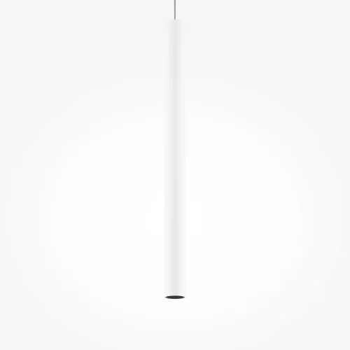 Светильник подвесной LED Pro Base MOD159PL-L6W4K2 Maytoni белый 1 лампа, основание белое в стиле современный трубочки фото 5
