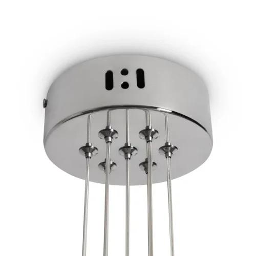 Светильник подвесной LED Verto FR5580PL-L35N Freya прозрачный на 1 лампу, основание хром в стиле современный шар фото 4 Светильник подвесной LED Verto FR5580PL-L35N Freya прозрачный на 1 лампу, основание хром в стиле современный шар фото 4