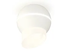 Светильник накладной Techno spot XS1101043 Ambrella light белый 1 лампа, основание белое в стиле современный круглый