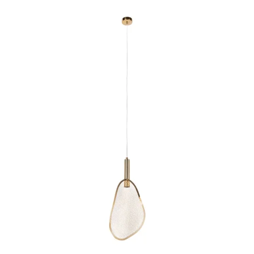 Светильник подвесной LED Leaf 10349/S LOFT IT бронзовый на 1 лампу, основание бронзовое в стиле современный 