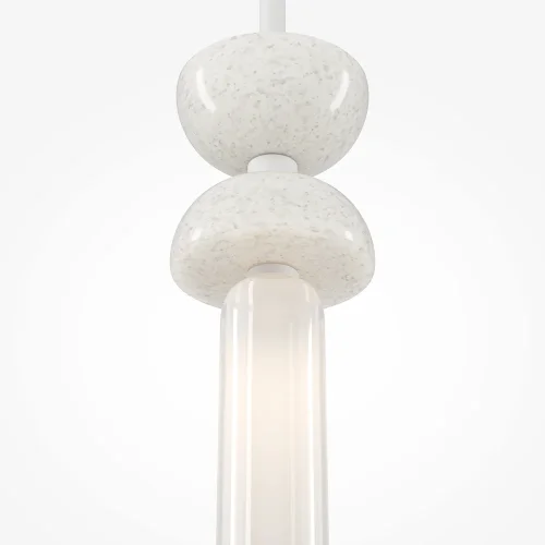 Светильник подвесной Kyoto MOD178PL-01W Maytoni белый 1 лампа, основание белое в стиле арт-деко современный  фото 2