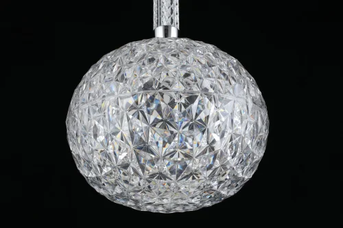 Светильник подвесной LED Dorote APL.036.06.11 Aployt прозрачный 1 лампа, основание хром в стиле современный  фото 5