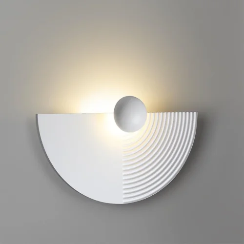 Бра ЛЕД Sun Gate 7198/6WL Odeon Light белый на 1 лампу, основание белое в стиле хай-тек фото 4 Бра ЛЕД Sun Gate 7198/6WL Odeon Light белый на 1 лампу, основание белое в стиле хай-тек фото 4