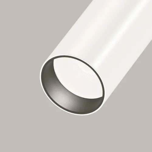 Светильник накладной Focus LED C055CL-L12W3K-W-W Maytoni белый на 1 лампу, основание белое в стиле хай-тек современный круглый фото 12