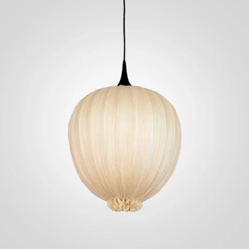 Светильник подвесной Aqua Creations Opium 155105-28 ImperiumLoft белый жёлтый на 1 лампу, основание чёрное в стиле скандинавский  Светильник подвесной Aqua Creations Opium 155105-28 ImperiumLoft белый жёлтый на 1 лампу, основание чёрное в стиле скандинавский