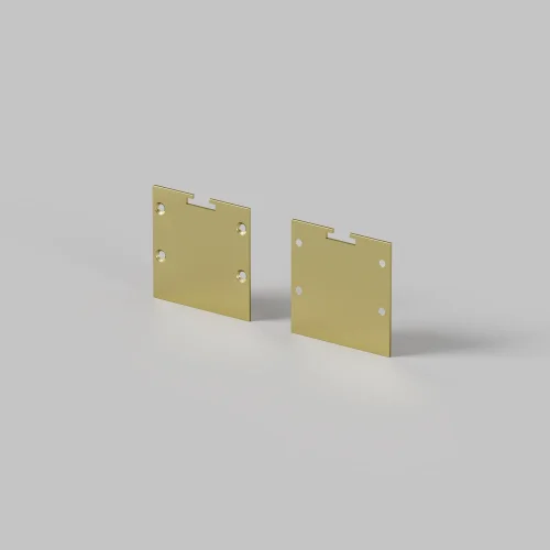 Комплект заглушек (для профиля 35×35) 2 шт., ALM-3535BT-BR-EC 642039 Maytoni цвет LED K, световой поток Lm фото 2