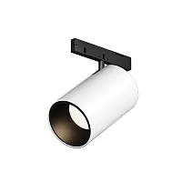 Трековый светильник Focus Led 3000К 5Вт 36° Magnetic track system Levity TR187-1-5W3K-M-BW Maytoni белый для шинопроводов серии Magnetic track system Levity белый чёрный