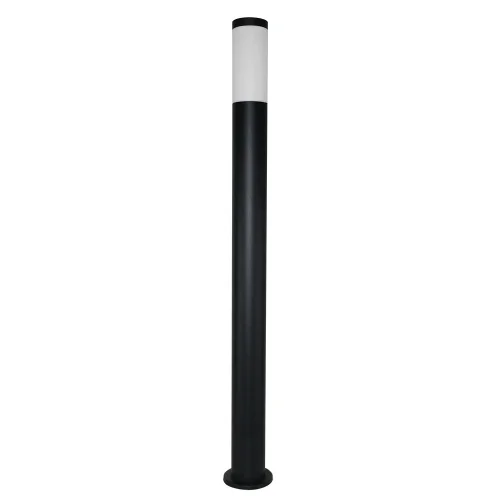 Парковый светильник Salire A3157PA-1BK Arte Lamp уличный IP44 чёрный на 1 лампу, плафон белый в стиле современный E27