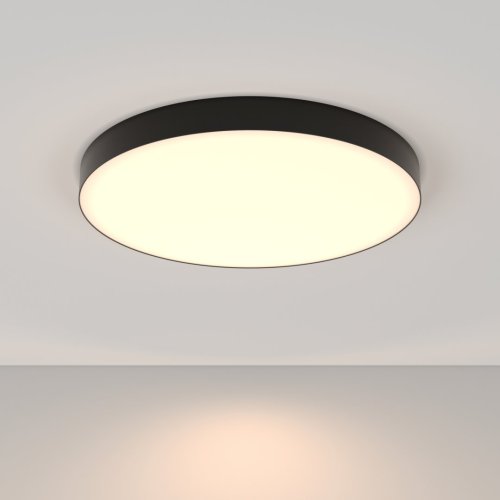 Светильник потолочный LED Zon C032CL-90W3K-RD-B Maytoni белый 1 лампа, основание чёрное в стиле современный  фото 4