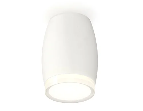 Светильник накладной Techno spot XS1122022 Ambrella light белый 1 лампа, основание белое в стиле современный круглый