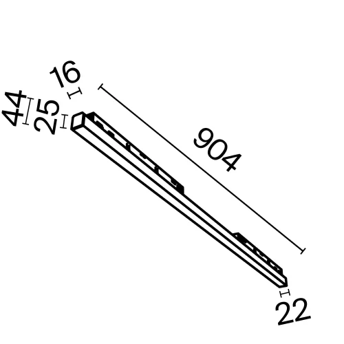 Трековый светильник Basis 3000-6000K 30Вт 120° Dim Dali Magnetic track system Exility TR030-4-30WTW-DD-B Maytoni чёрный для шинопроводов серии Magnetic track system Exility чёрный фото 8