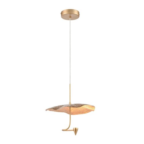 Светильник подвесной LED Aronos VL5734P31 Vele Luce золотой 1 лампа, основание золотое в стиле современный 