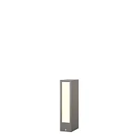 Парковый светильник LED Hof O422FL-L6GF Maytoni уличный IP65 чёрный на 1 лампу, плафон чёрный в стиле современный хай-тек LED
