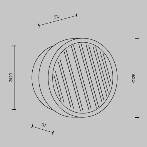 Бра LED MOD493WL-L6PTK1 Olo Maytoni прозрачный на 1 лампу, основание платина в стиле современный минимализм фото 5 Бра LED MOD493WL-L6PTK1 Olo Maytoni прозрачный на 1 лампу, основание платина в стиле современный минимализм фото 5