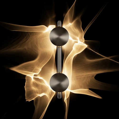 Бра ЛЕД Флэйм / Flame 10452/2W Nickel LOFT IT никель на 2 лампы, основание никель в стиле хай-тек отражённый свет фото 4 Бра ЛЕД Флэйм / Flame 10452/2W Nickel LOFT IT никель на 2 лампы, основание никель в стиле хай-тек отражённый свет фото 4
