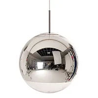 Светильник подвесной Mirror Ball D35 179994-22 ImperiumLoft прозрачный 1 лампа, основание серебряное в стиле минимализм хай-тек лофт 