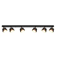 Спот на штанге Amaks A8028PL-6BK Arte Lamp чёрный GX53 в стиле современный 