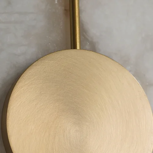 Настенный светильник PHEBE D 211993-26 ImperiumLoft белый на 1 лампу, основание латунь в стиле современный фото 10 Настенный светильник PHEBE D 211993-26 ImperiumLoft белый на 1 лампу, основание латунь в стиле современный фото 10