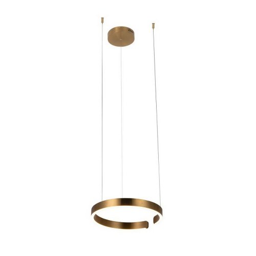 Светильник подвесной LED Ring 10013S LOFT IT латунь 1 лампа, основание латунь в стиле хай-тек кольца