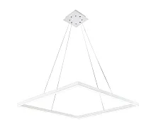 Светильник подвесной LED Альтис 08226,01(4000K) Kink Light белый 1 лампа, основание белое в стиле современный хай-тек квадраты