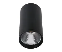 Светильник накладной LED Фабио 08570-10,19 Kink Light чёрный 1 лампа, основание чёрное в стиле современный круглый