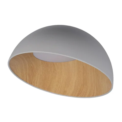 Светильник потолочный LED Egg 10197/500 Grey LOFT IT белый 1 лампа, основание серое в стиле современный 