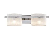 Бра 4532/A chrome Newport прозрачный 2 лампы, основание хром в стиле американский современный классический 