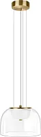 Светильник подвесной LED Tinkerbell 10428/B LOFT IT прозрачный на 1 лампу, основание бронзовое в стиле современный 
