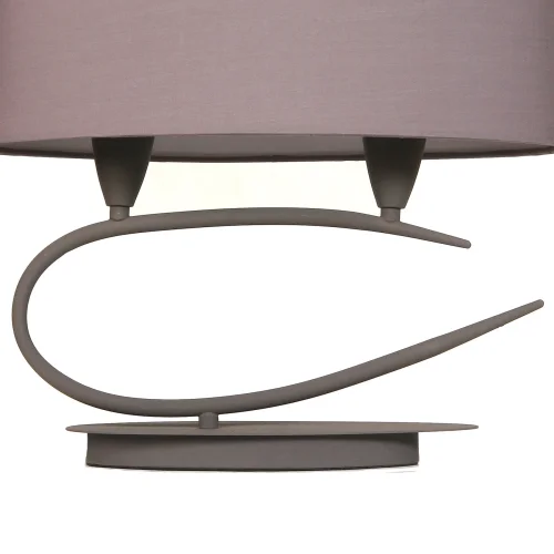 Настольная лампа LUA CHOCOLATE 3683 Mantra коричневая 2 лампы, основание коричневое металл в стиле современный  фото 3