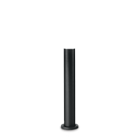 Парковый светильник CLIO MPT1 NERO Ideal Lux уличный IP44 чёрный 1 лампа, плафон чёрный в стиле современный E27