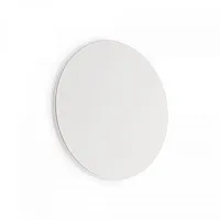 Бра LED COVER AP D20 ROUND BIANCO Ideal Lux белый на 1 лампу, основание белое в стиле современный 