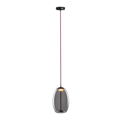 Светильник подвесной LED Knot 8134-A mini LOFT IT чёрный 1 лампа, основание чёрное в стиле модерн  фото 4