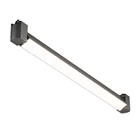 Трековый светильник однофазный LED Single phase track system Unity TR104-1-20W3K-B Maytoni чёрный для шинопроводов серии Single phase track system Unity чёрный