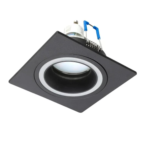 Светильник точечный Carosso 900451 Eglo чёрный 1 лампа, основание чёрное в стиле современный 