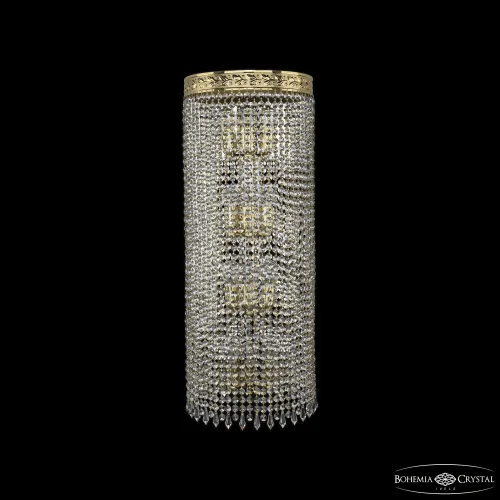 Бра 83401B/30IV-75 G Drops Bohemia Ivele Crystal прозрачный на 12 ламп, основание золотое в стиле современный классический r фото 2